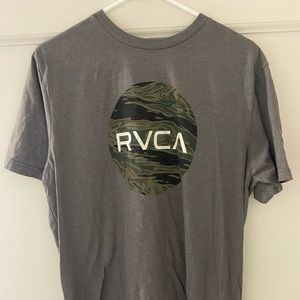 RVCA Camo Logo T-Shirt